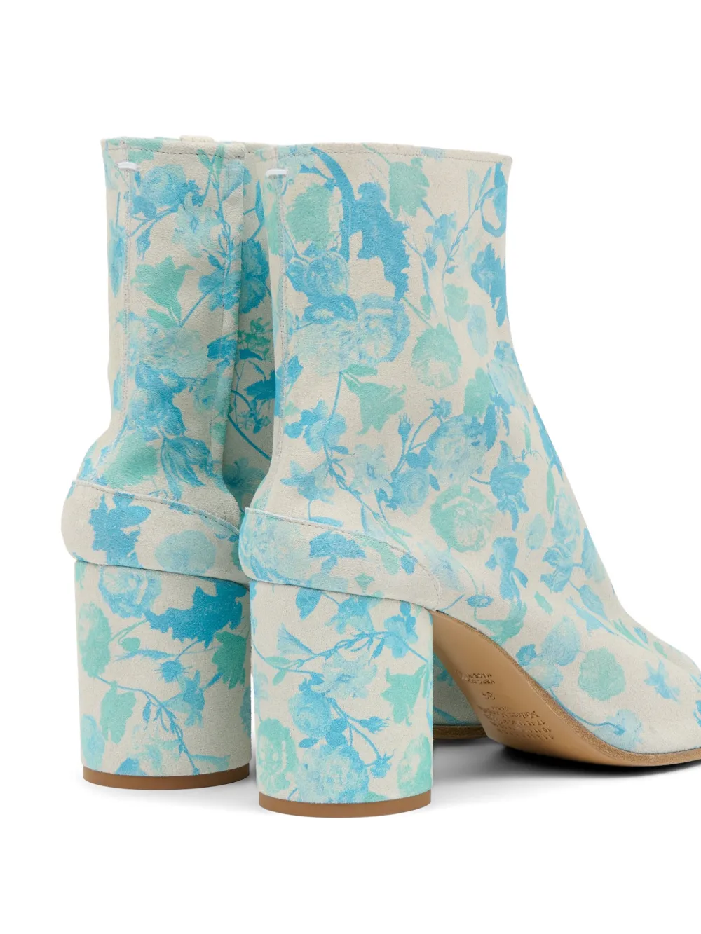 Maison Margiela Laarzen met bloemdetail Blauw