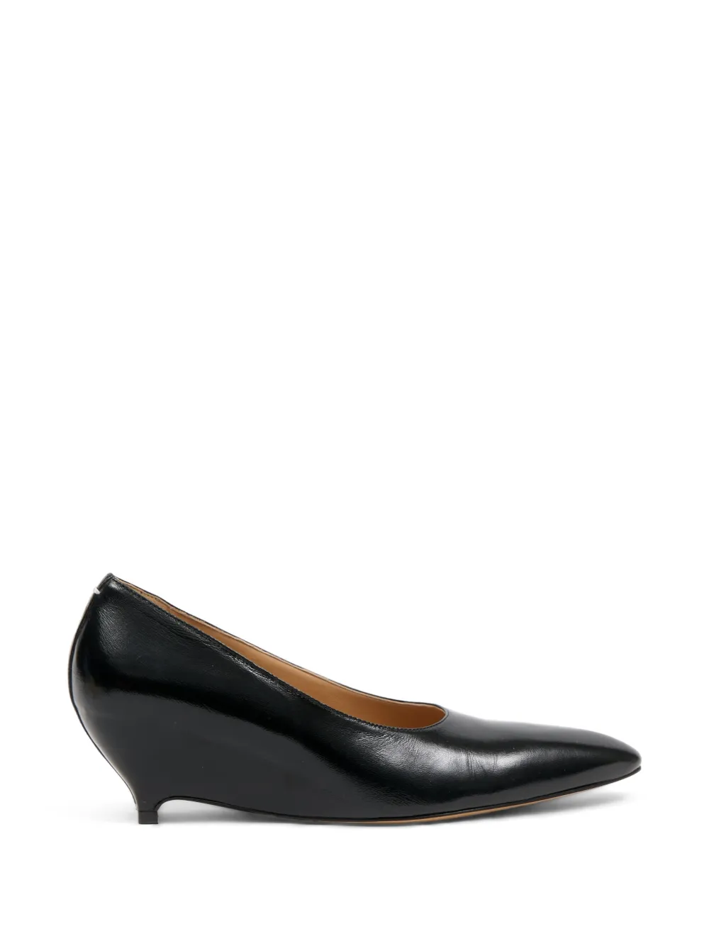Maison Margiela point-toe pumps Zwart