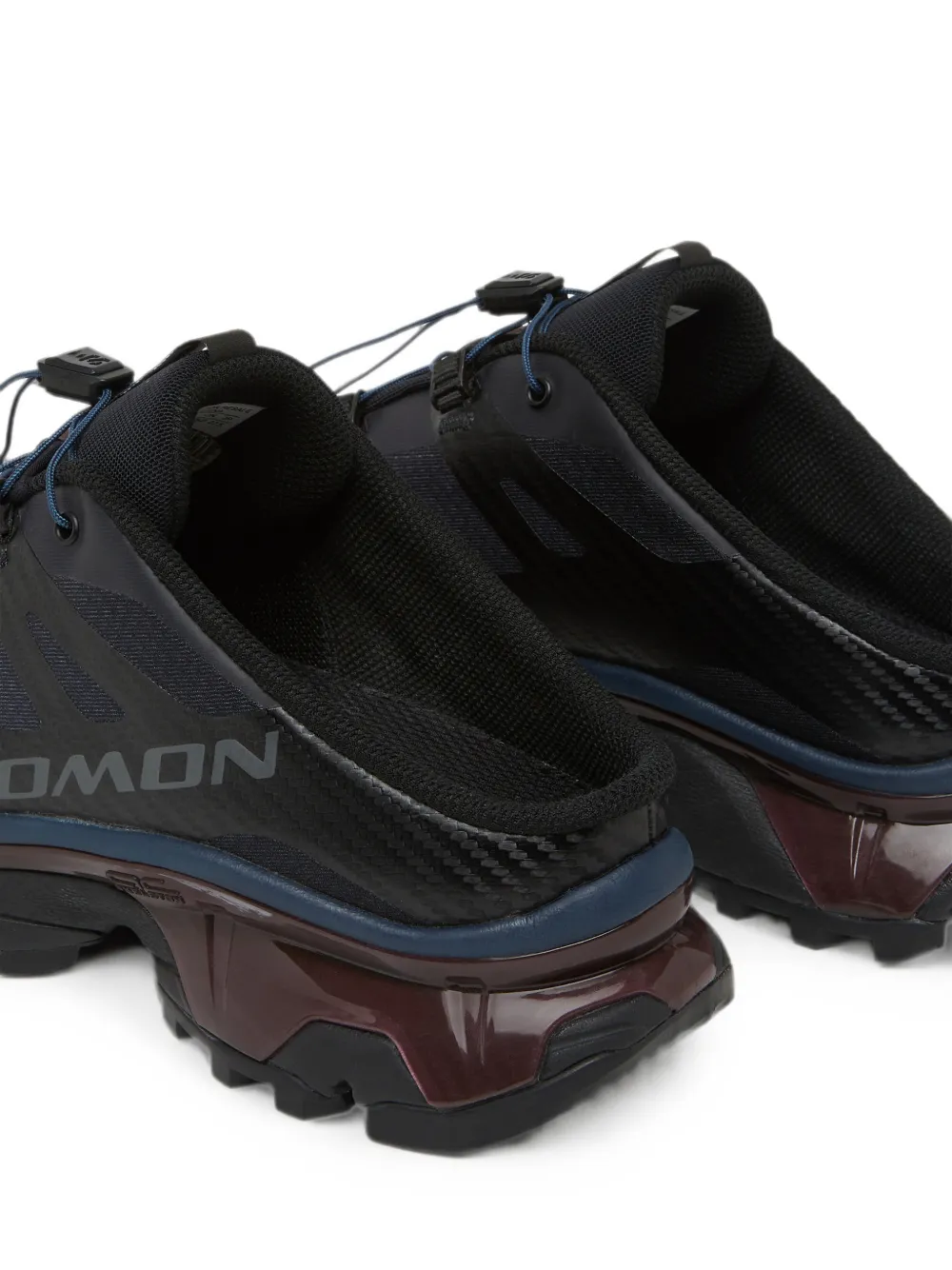 MM6 Maison Margiela X Salomon XT-4 lace-up mules Zwart