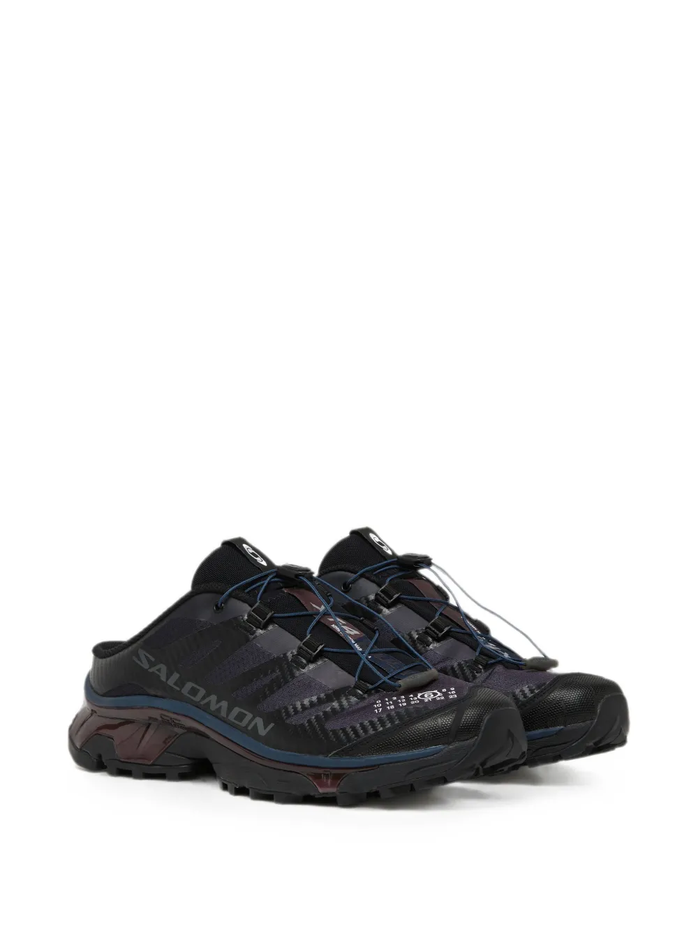 MM6 Maison Margiela X Salomon XT-4 lace-up mules Zwart