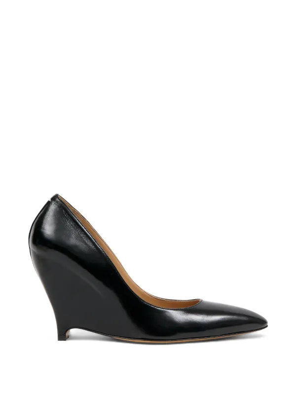 Maison Margiela ポインテッドトゥ パンプス | ブラック | FARFETCH JP