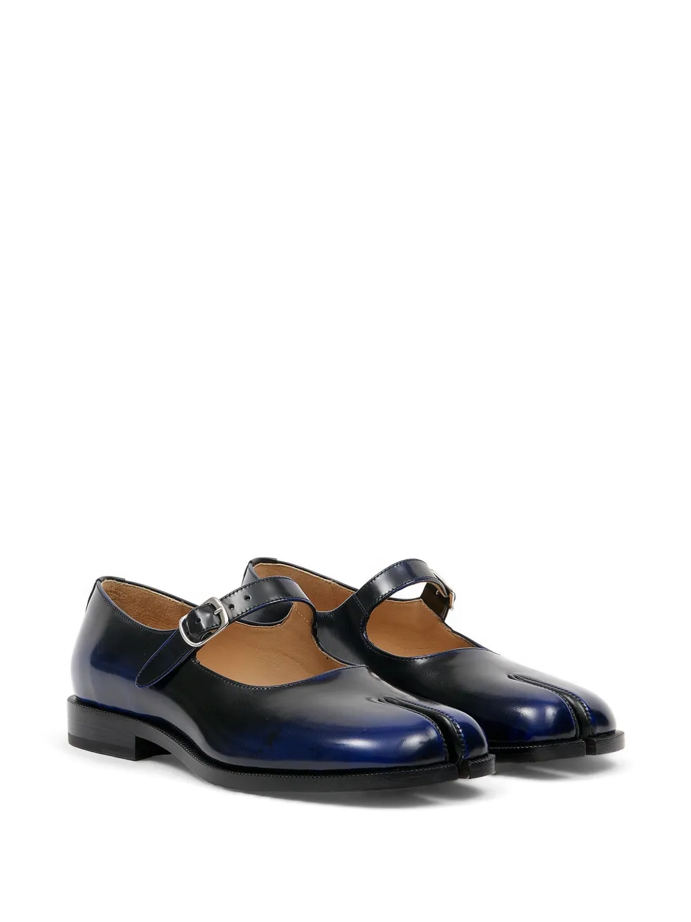 Maison Margiela Tabi Mary Jane leren loafers Blauw