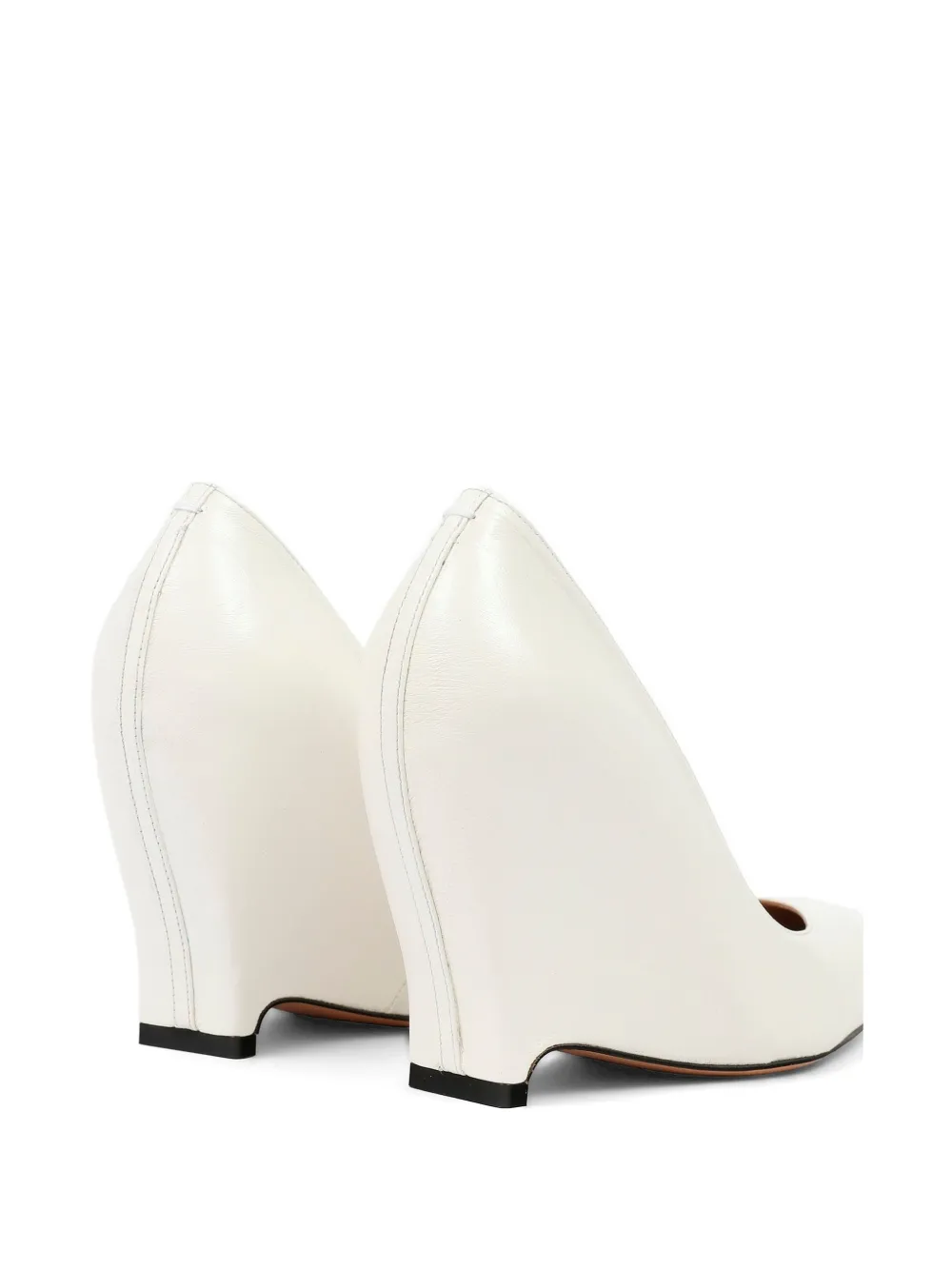 Maison Margiela Leren pumps Wit