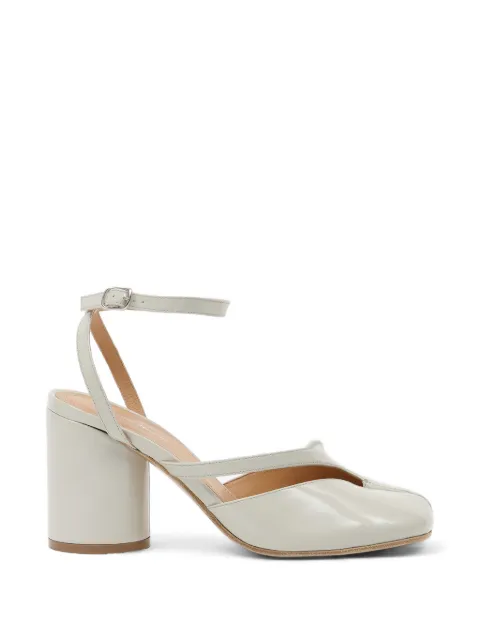 Maison Margiela Tabi cut-out leather pumps