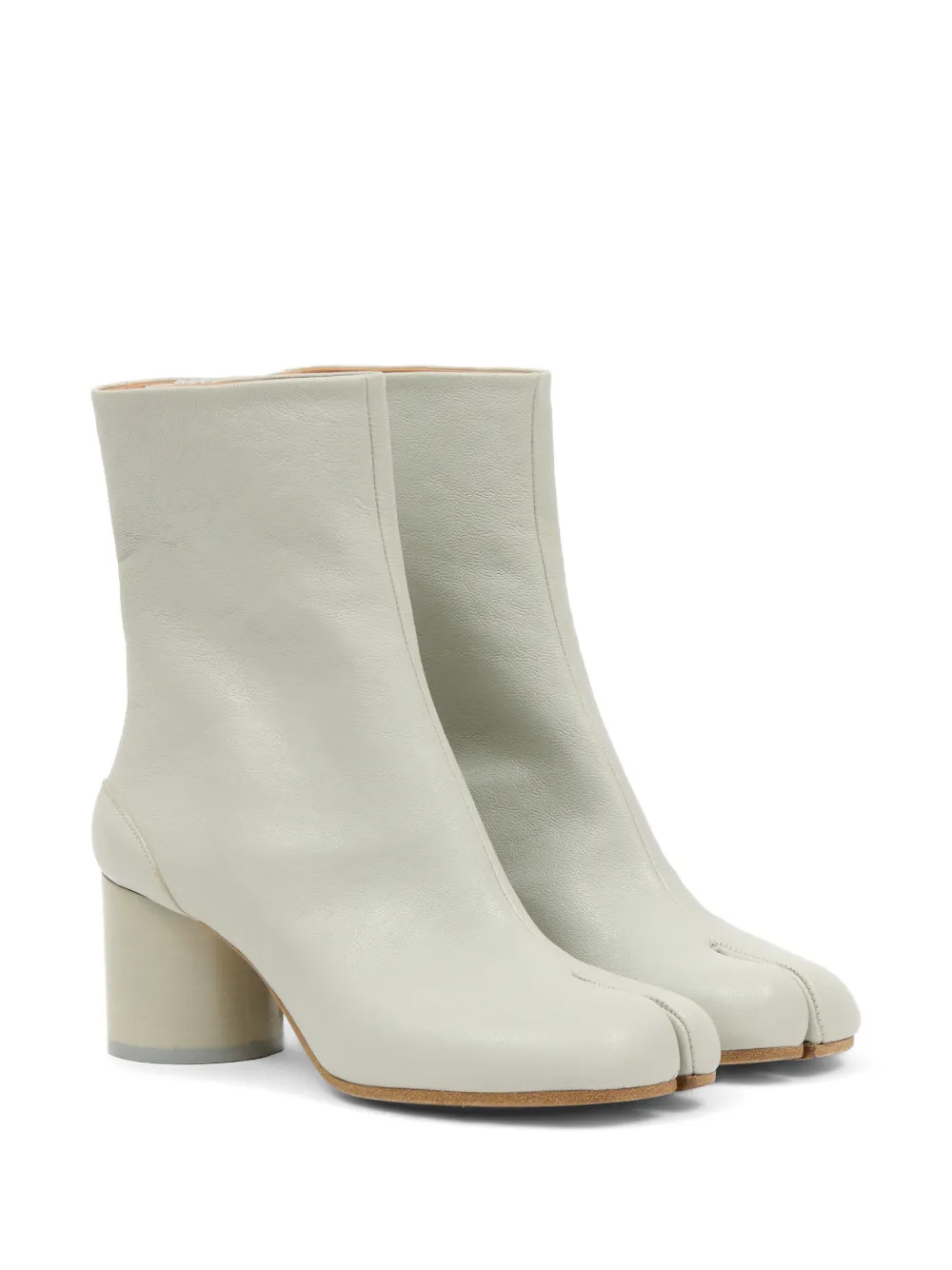 Maison Margiela Laarzen met gespleten neus Beige