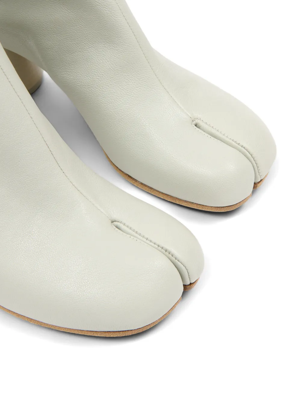 Maison Margiela Laarzen met gespleten neus Beige