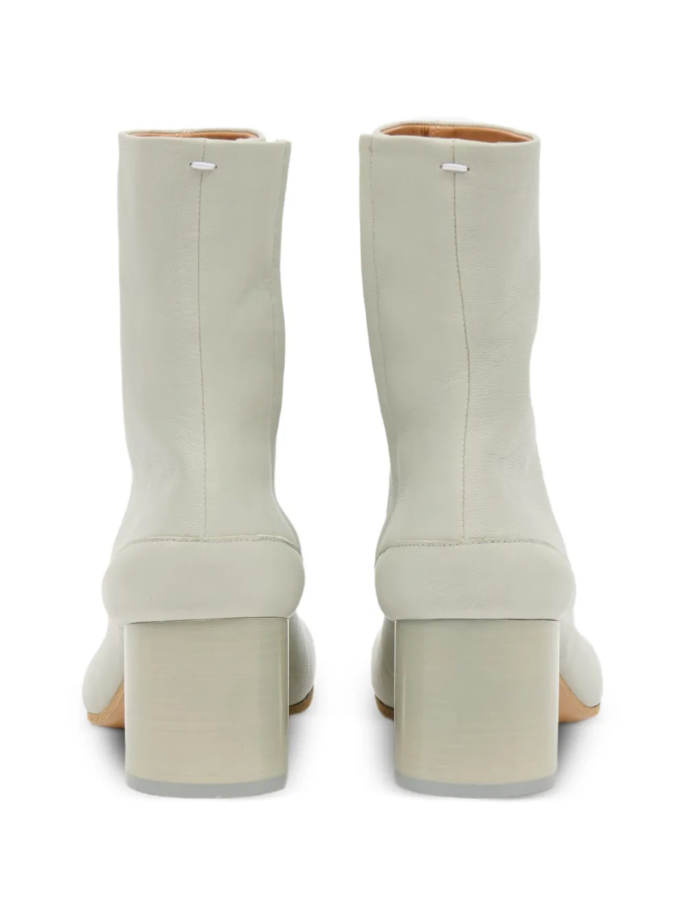 Maison Margiela Laarzen met gespleten neus Beige