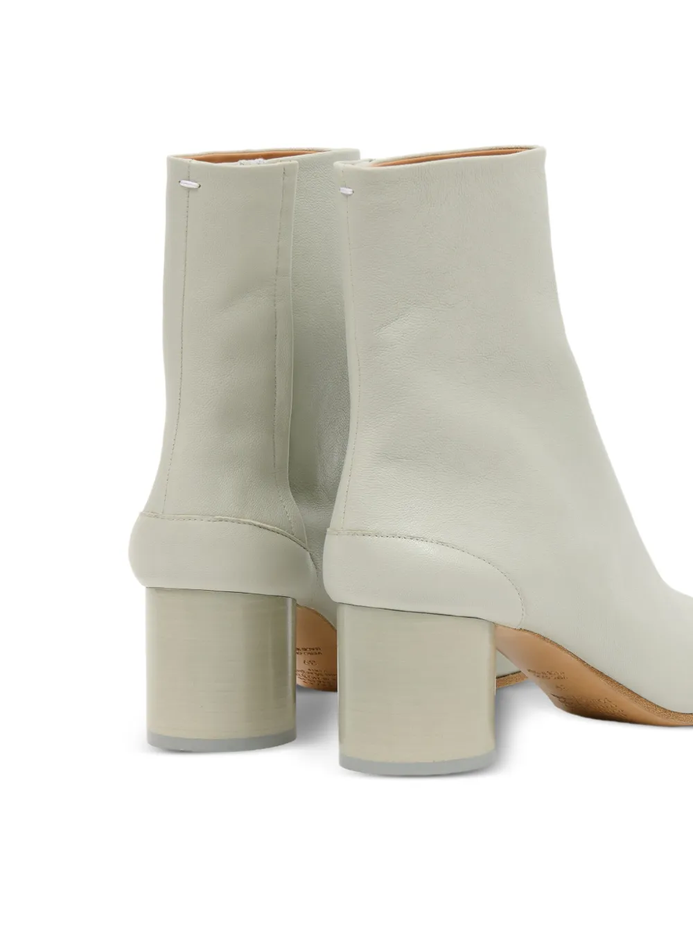 Maison Margiela Laarzen met gespleten neus Beige