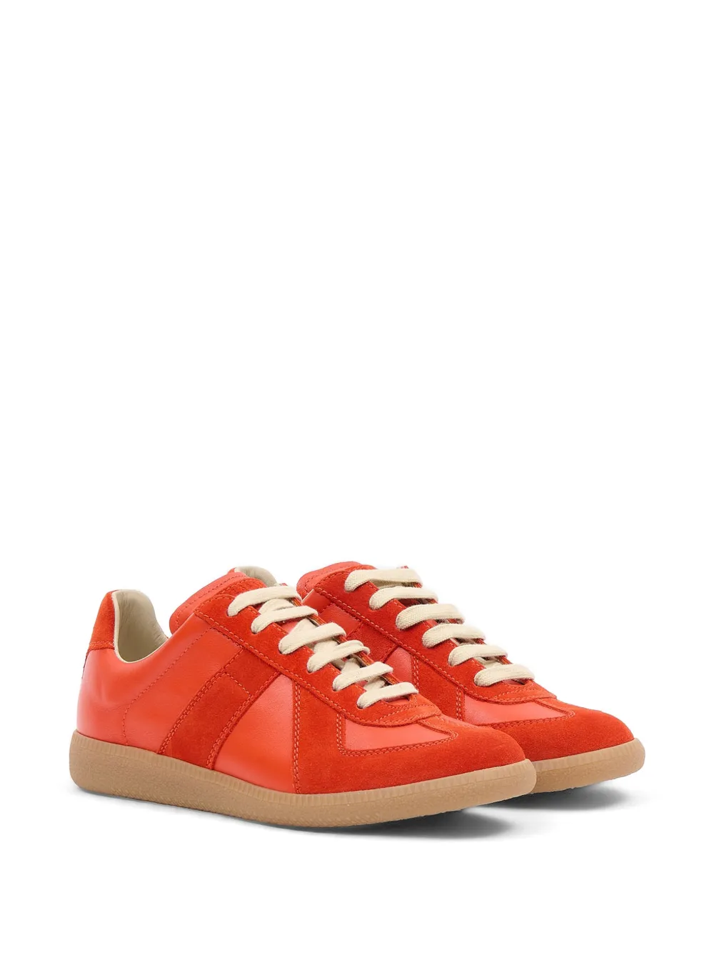 Maison Margiela Replica leren sneakers Oranje