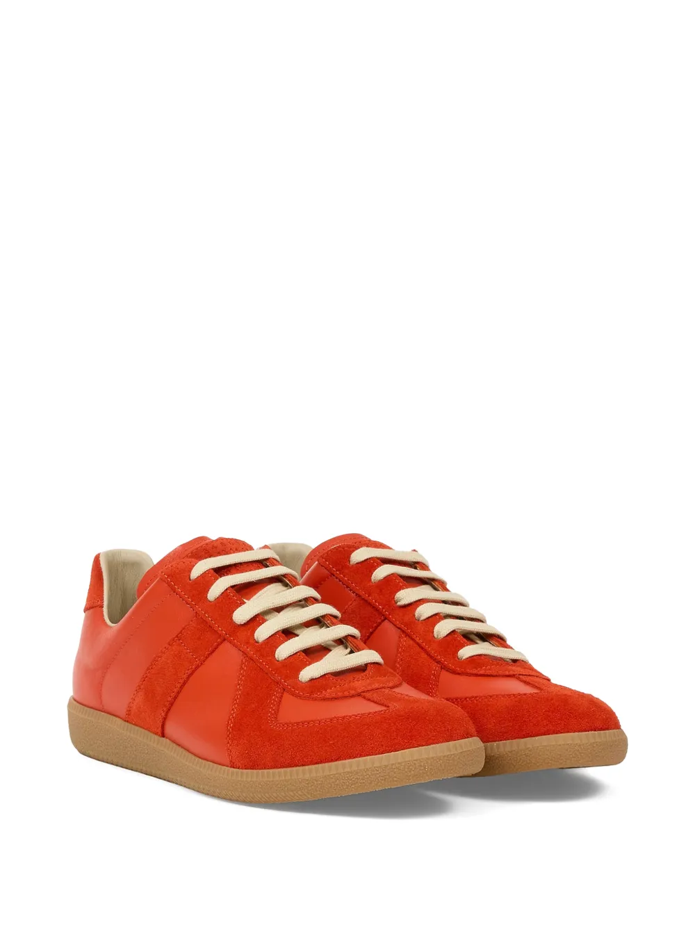 Maison Margiela Replica suède sneakers Oranje