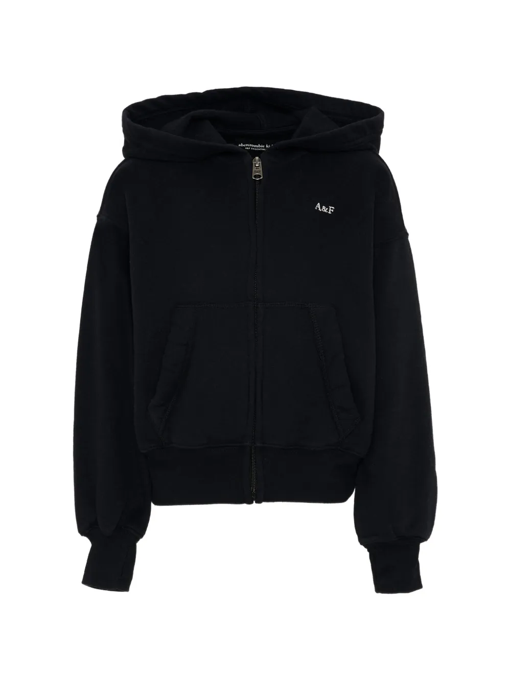 ABERCROMBIE FITCH KIDS zip hooded sweatshirt - Black