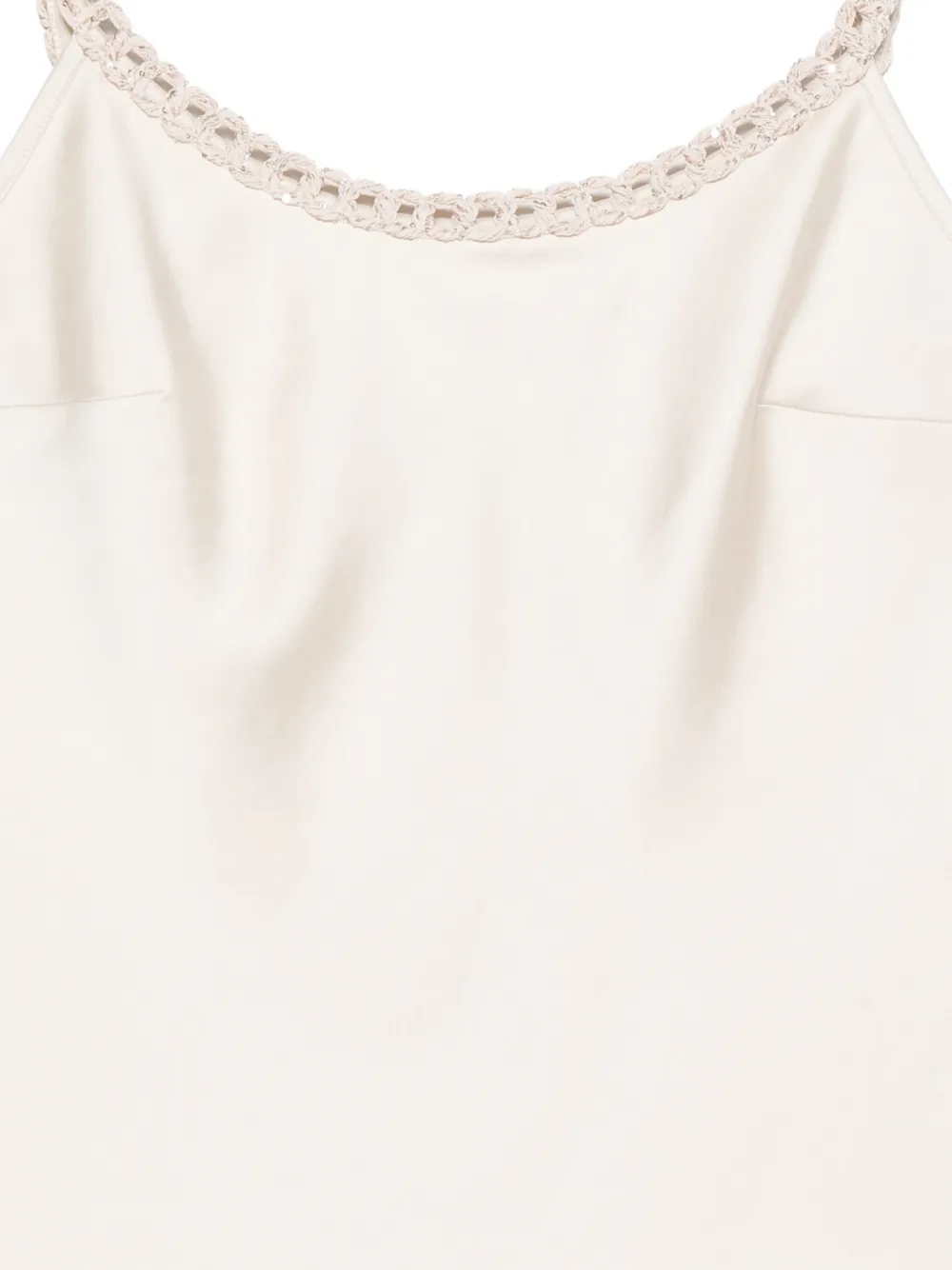 Braided-Trim Top