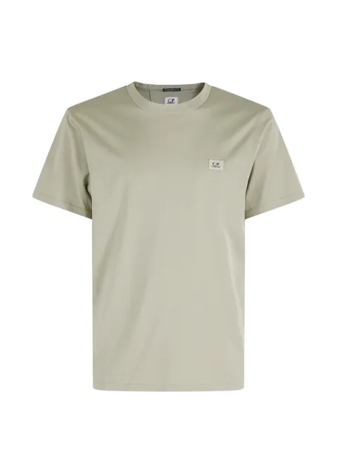 C.P. Company playera con cuello redondo