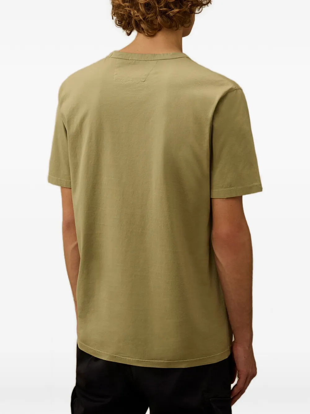 C.P. Company T-shirt met ronde hals Beige