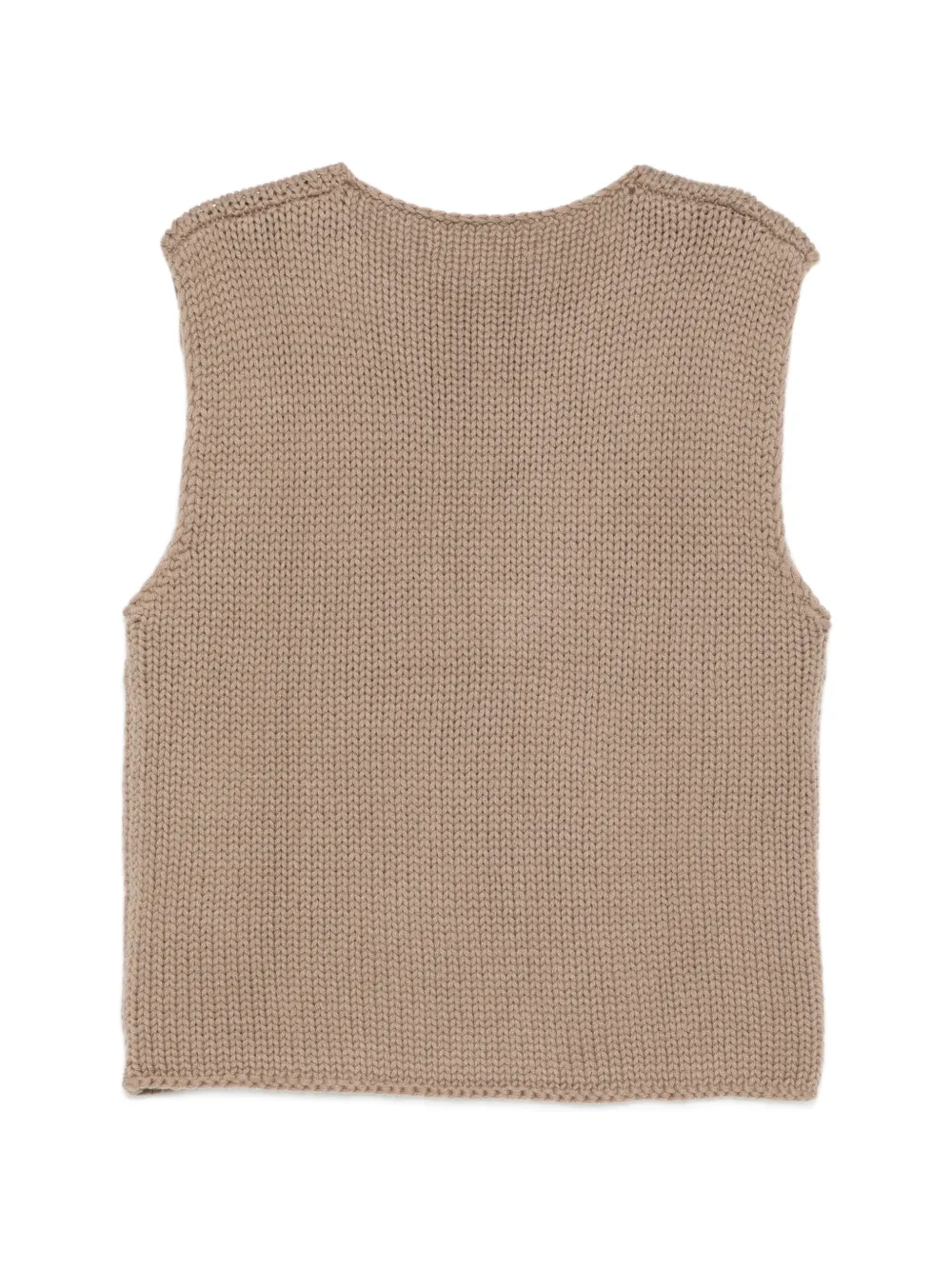  Liska Round-neck Vest - Neutrals 