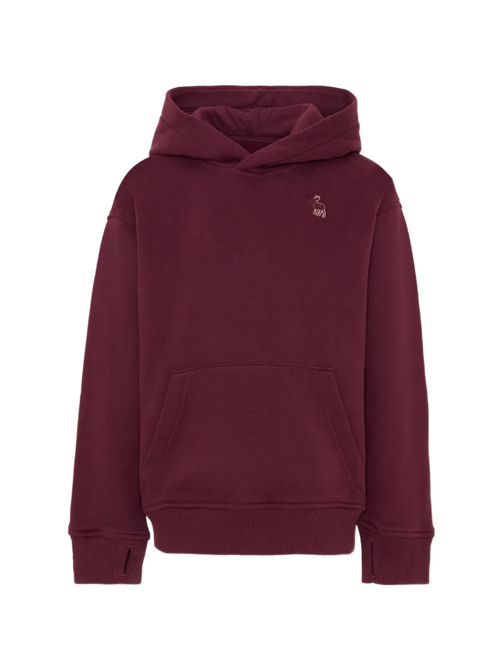 ABERCROMBIE FITCH KIDS hooded kangaroo-pocket sweatshirt - Rosso