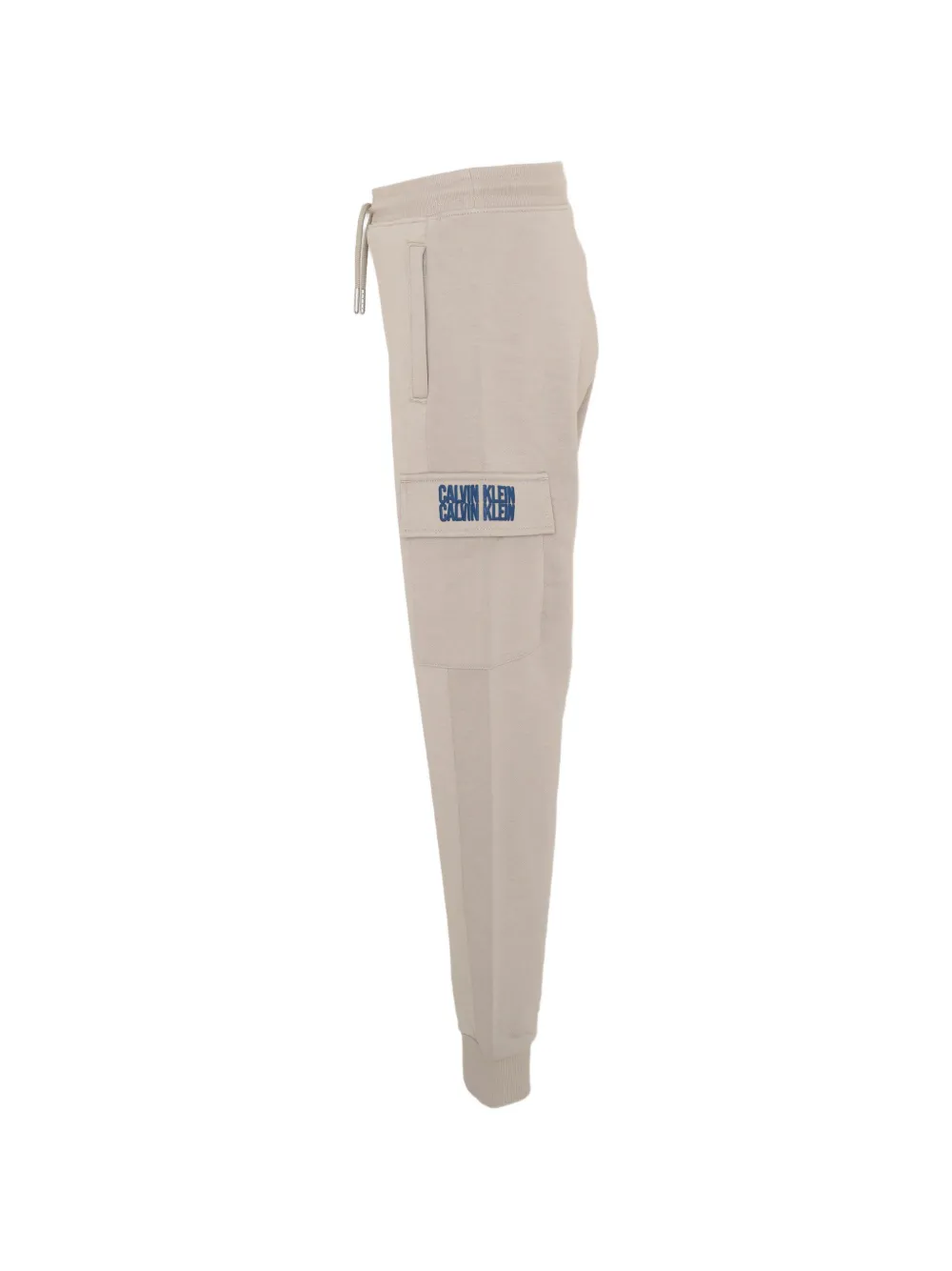  Calvin Klein Kids Drawstring Cargo Trousers - Neutrals 