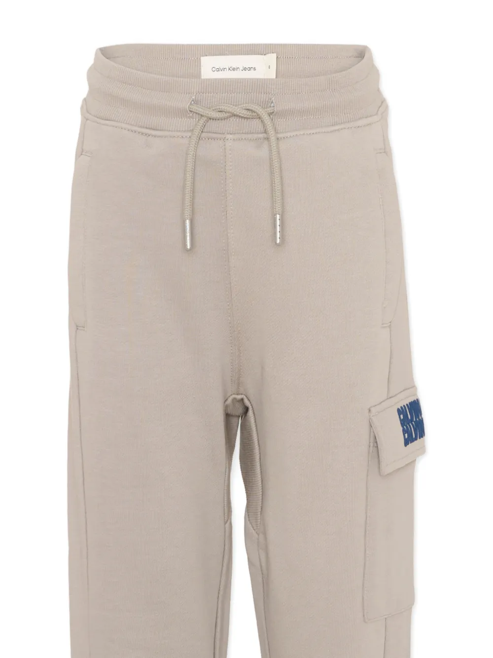 Calvin Klein Kids Broek met trekkoord Beige