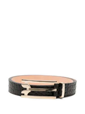 Saint Laurent サンローラン モノグラム ベルト | ニュートラル