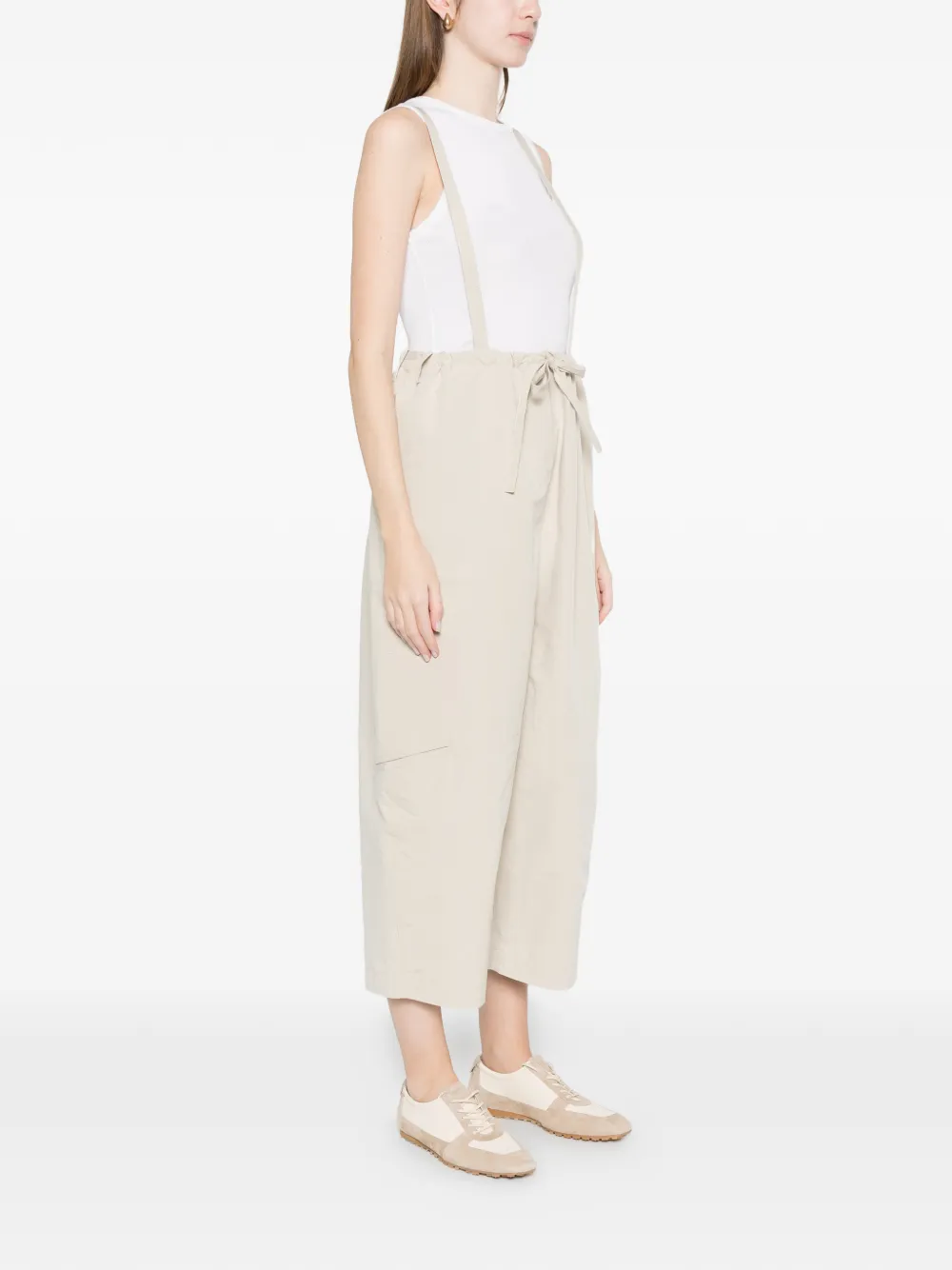  Giorgio Armani Tie-waist Jumpsuit - Neutrals 