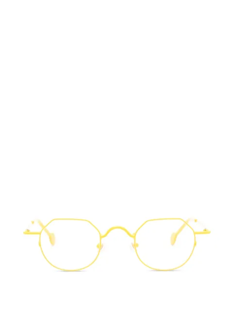 L.A. EYEWORKS geometric-frame glasses
