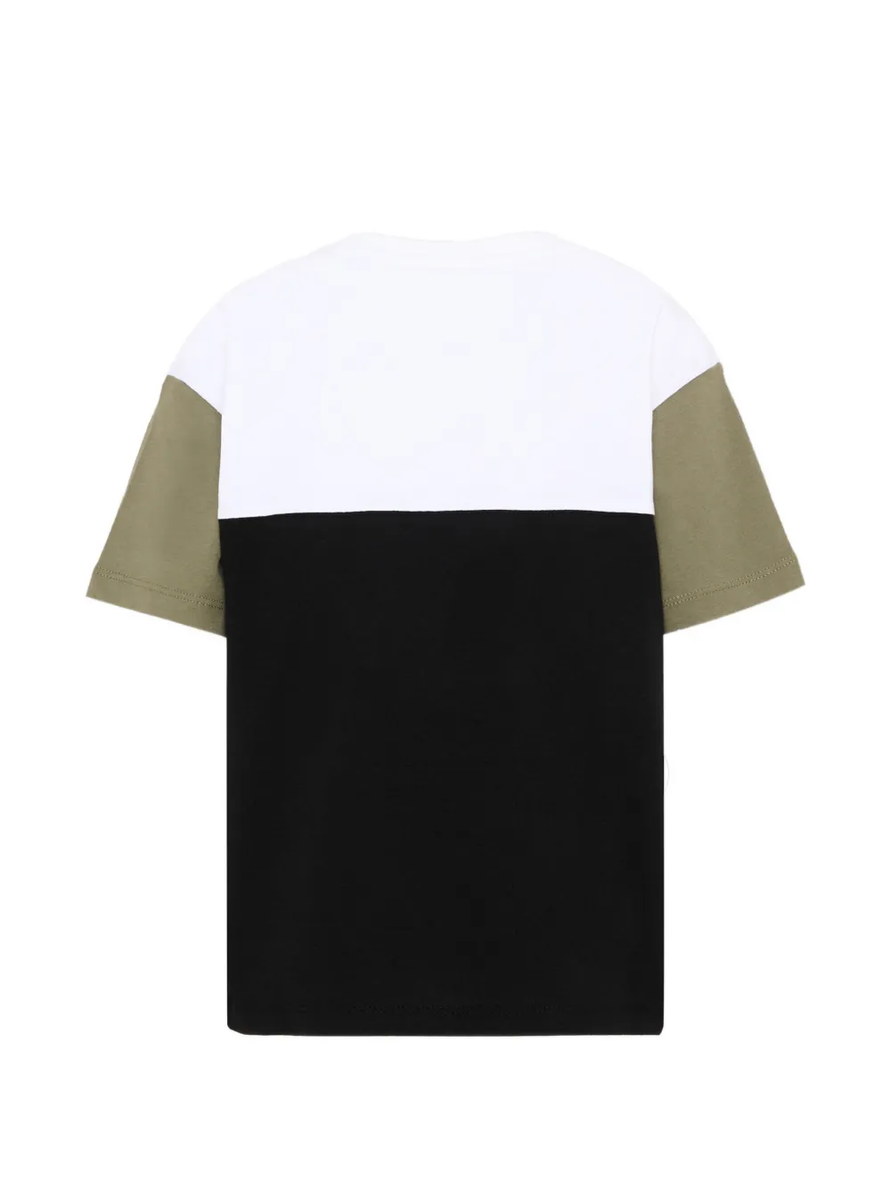 Calvin Klein Kids Colourblock T-shirt - Black 