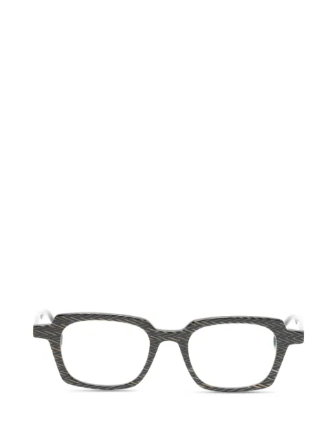 L.A. EYEWORKS lentes con motivo geométrico