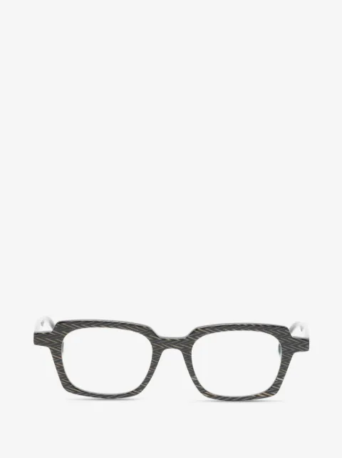L.A. EYEWORKS geometric pattern glasses