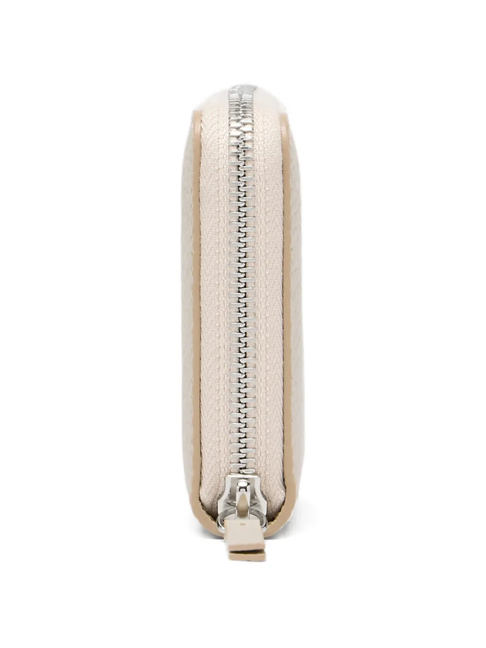 Maison Margiela Leren portemonnee Beige