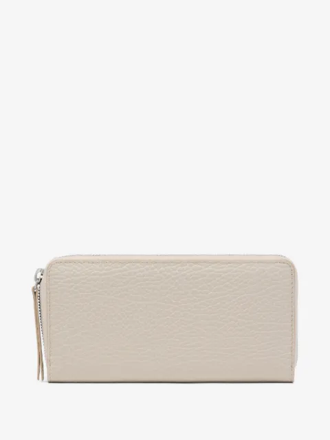 Maison Margiela cartera de piel con cierre