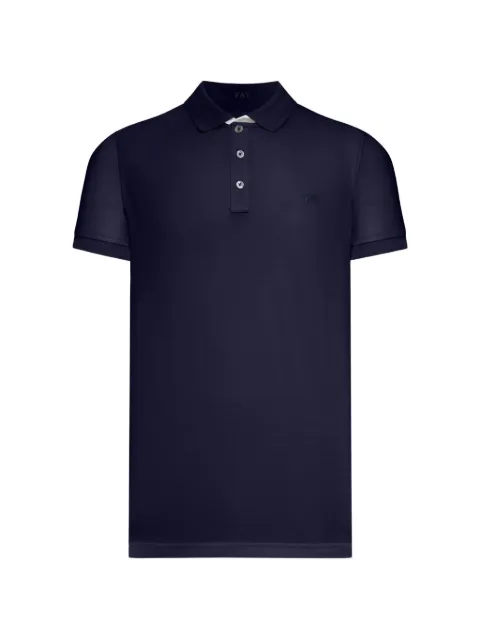 Fay logo-embroidered polo shirt