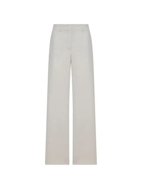 Giorgio Armani wide leg linen trousers