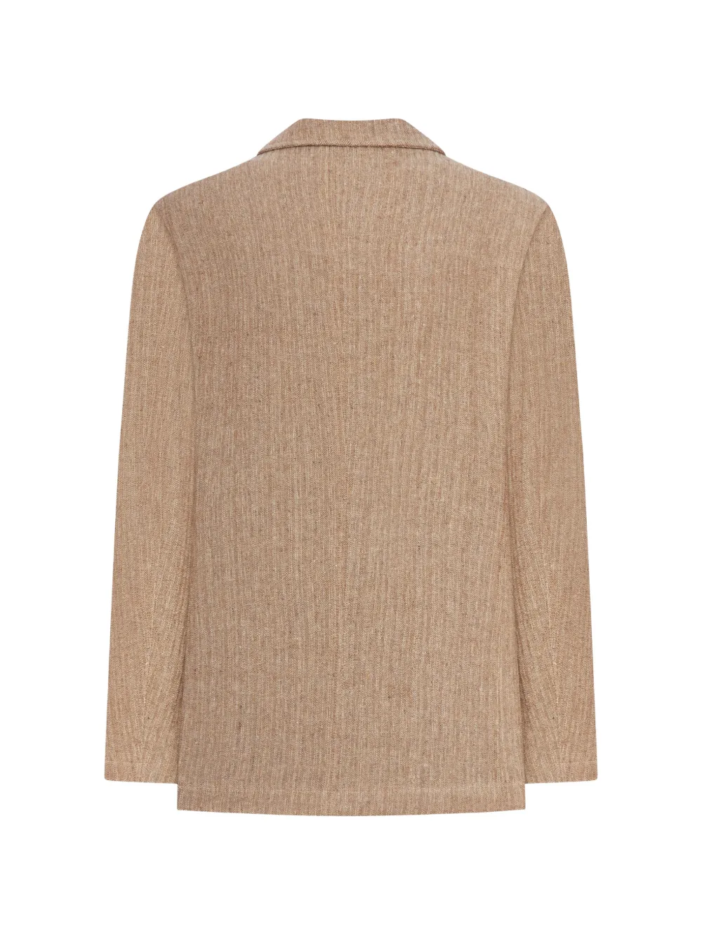 Giorgio Armani Double-breasted Linen Jacket - Neutrals 