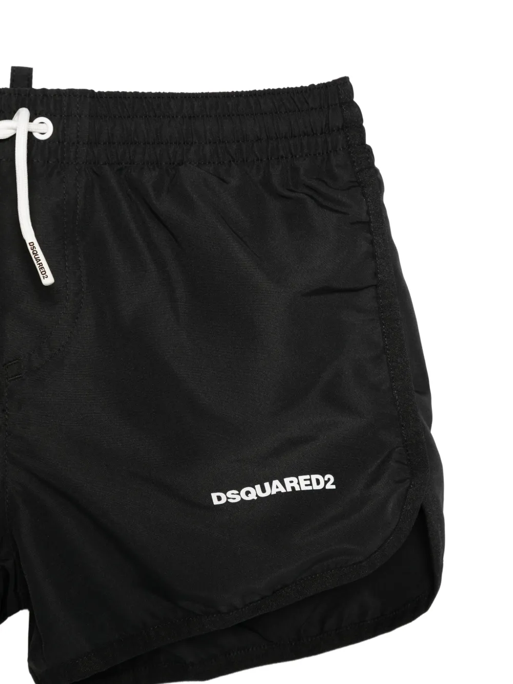 DSQUARED2 KIDS Shorts met logo Zwart