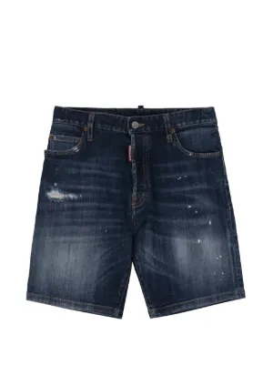 DSQUARED2 デニムショートパンツ | ブルー | FARFETCH JP