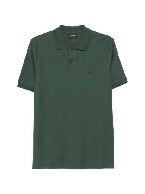 Emporio Armani playera tipo polo con logo bordado