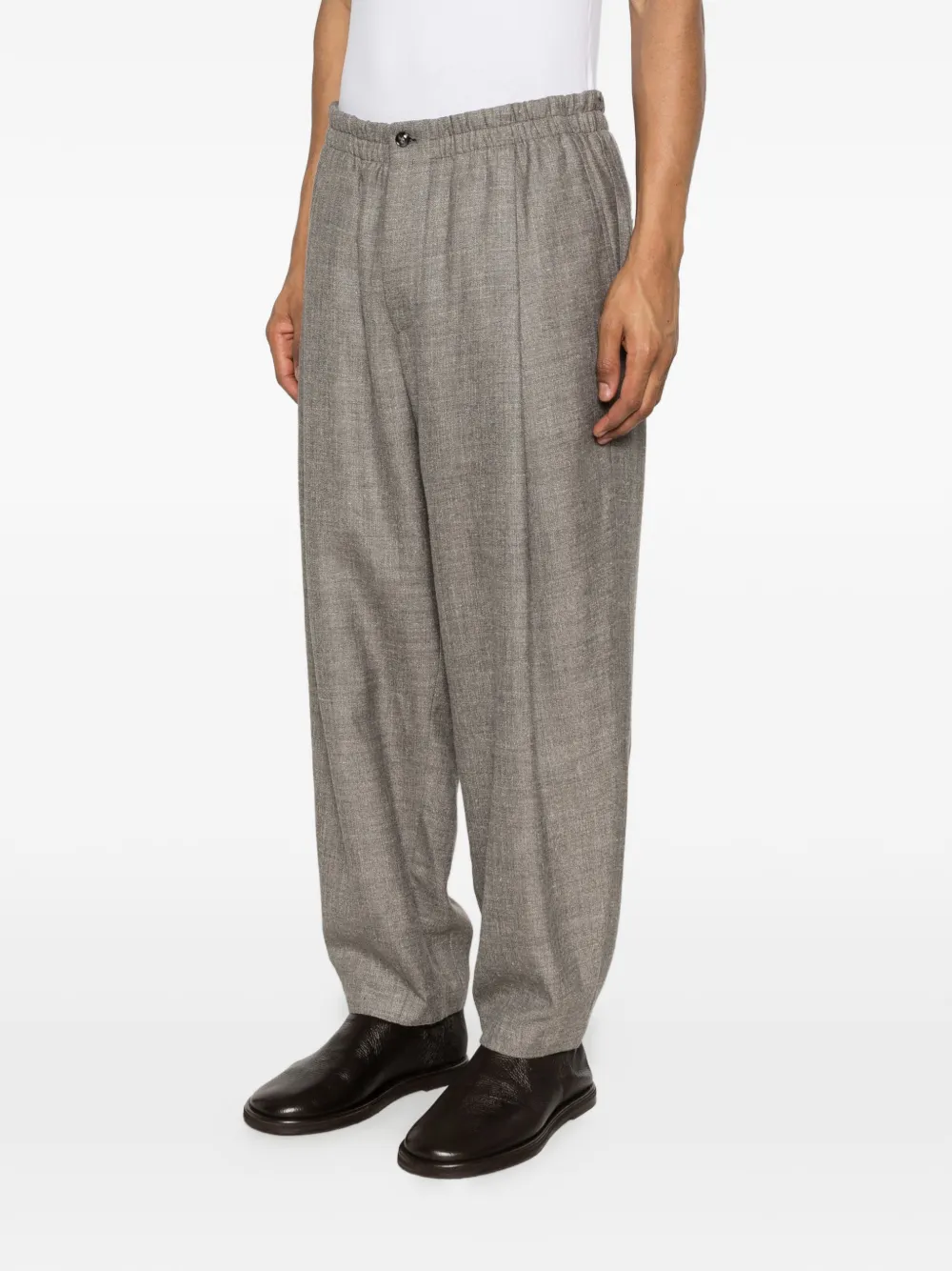 Giorgio Armani Elastische broek Bruin
