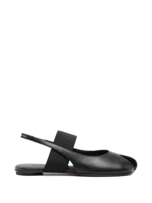 Jil Sander Cage フラットサンダル | ブラック | FARFETCH JP