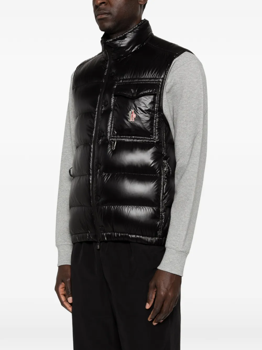 Moncler Grenoble Gilet Matelassé Uychi - Noir 
