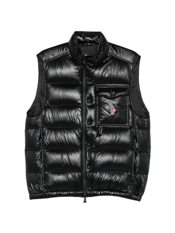 Moncler Grenoble Uychi キルティングベスト | ブラック | FARFETCH JP