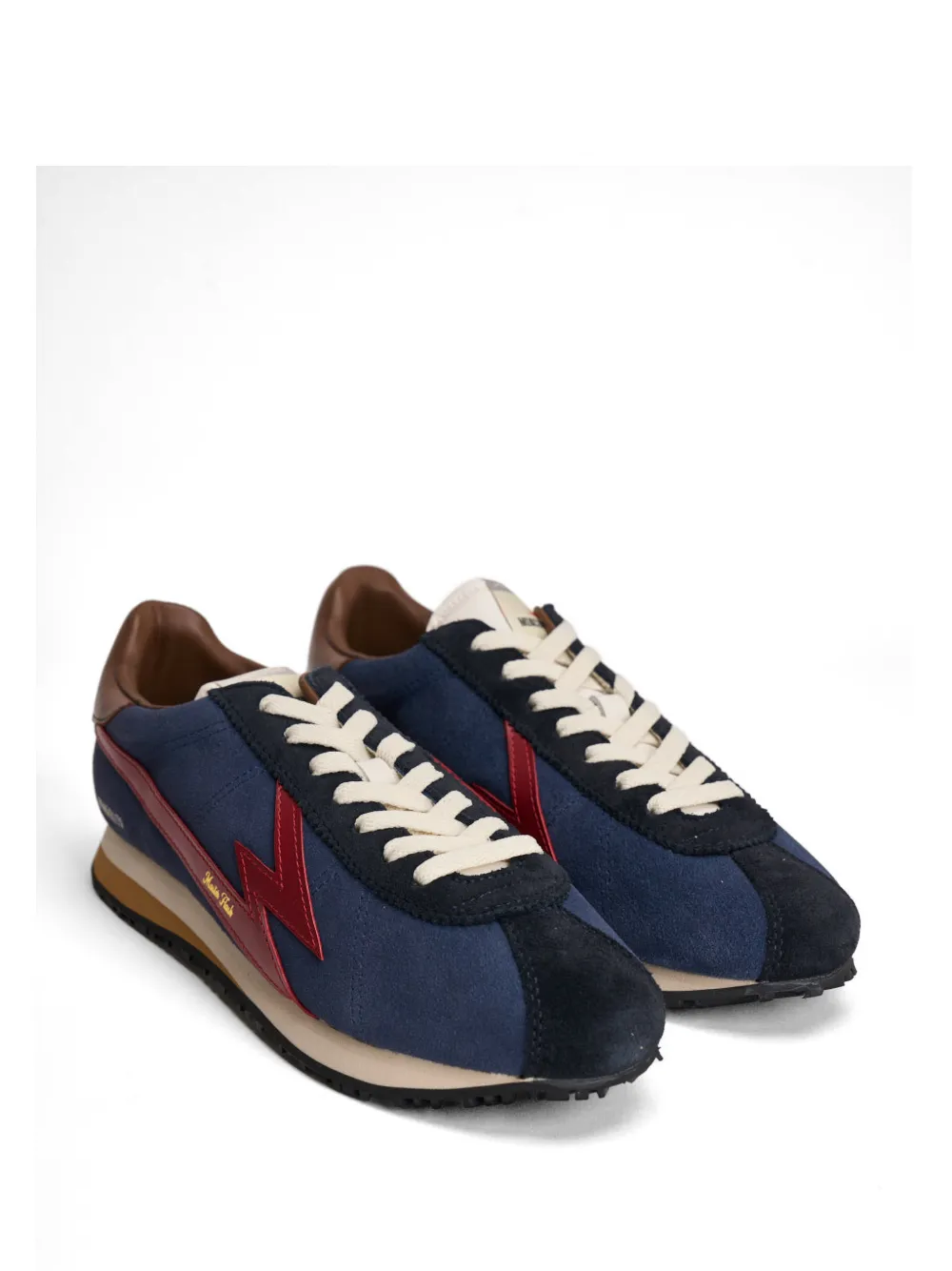 Moa Master Of Arts Sneakers met bliksemflits Blauw