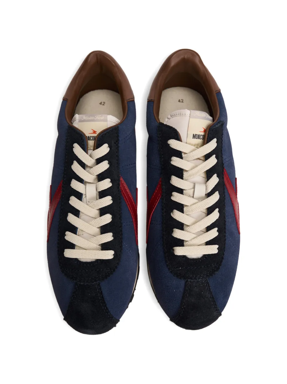 Moa Master Of Arts Sneakers met bliksemflits Blauw