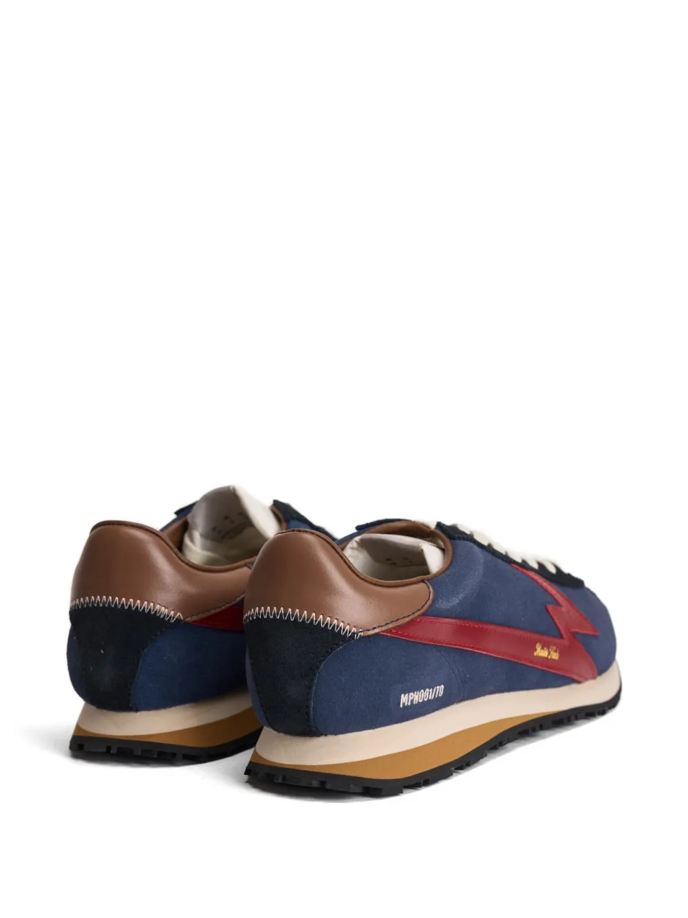 Moa Master Of Arts Sneakers met bliksemflits Blauw