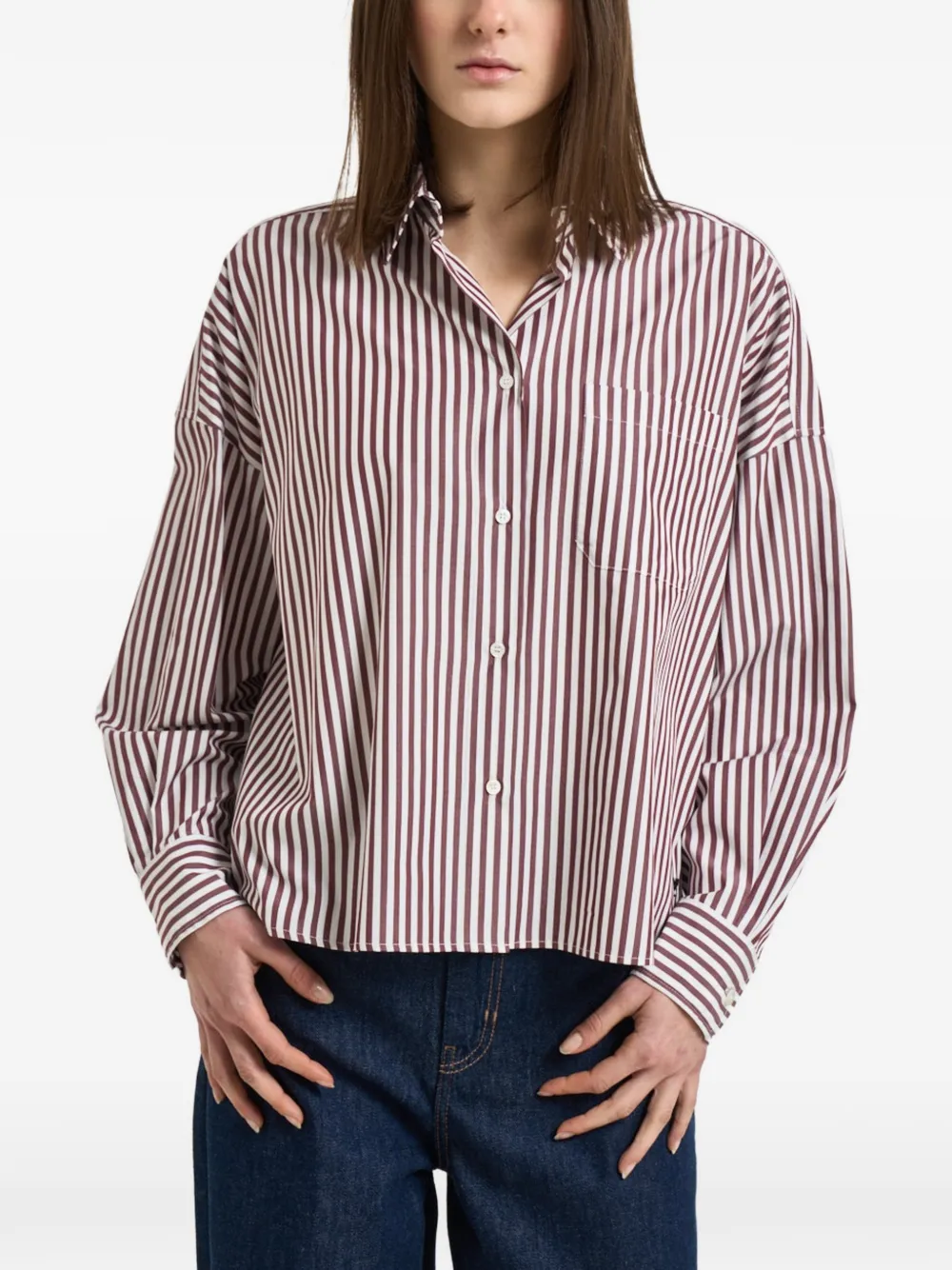 Weekend Max Mara striped shirt - Rosso