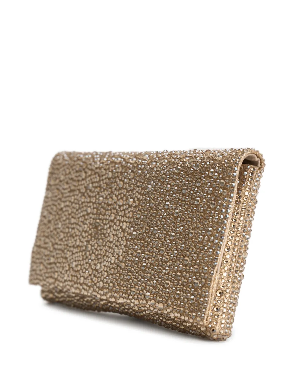  Twenty Fourhaitch Crystal-embellished Clutch Bag - Gold 