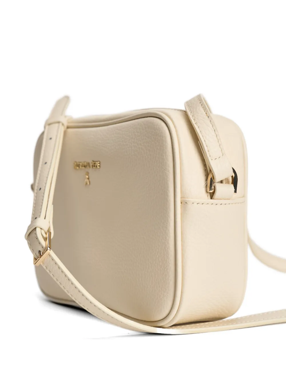  Patrizia Pepe Logo Crossbody Bag - Neutrals 