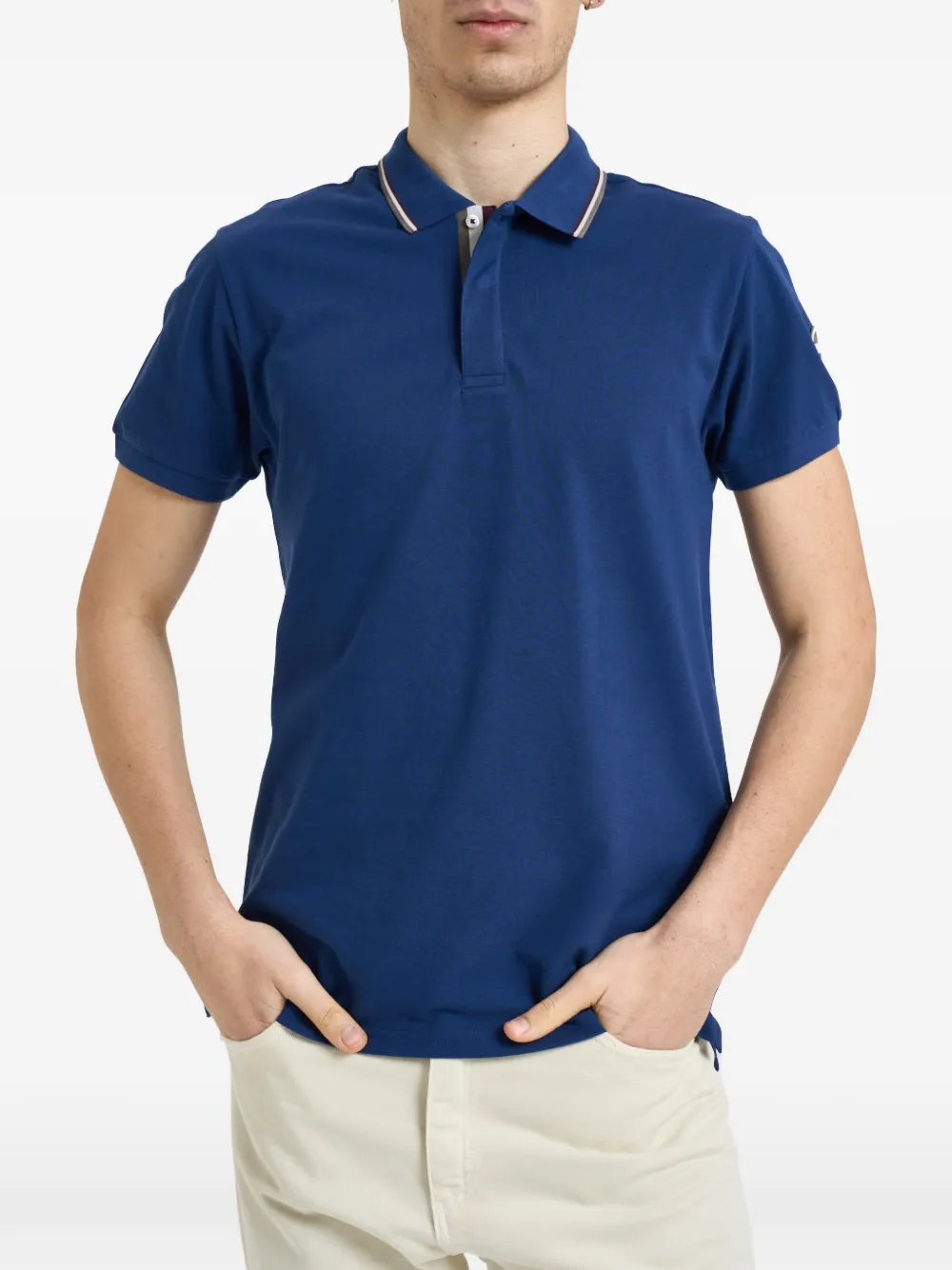 Colmar collar polo shirt | Blue | Image 1