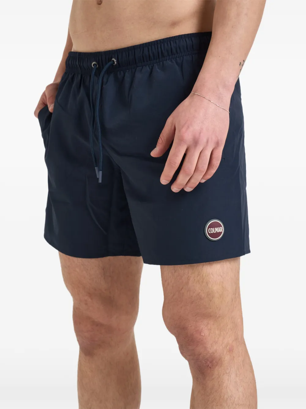 Colmar Zwembroek met trekkoord Blauw