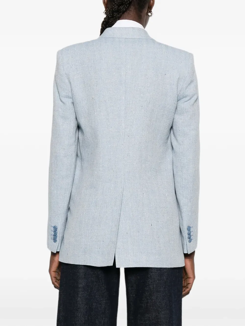 Tagliatore Blazer met dubbele rij knopen Blauw