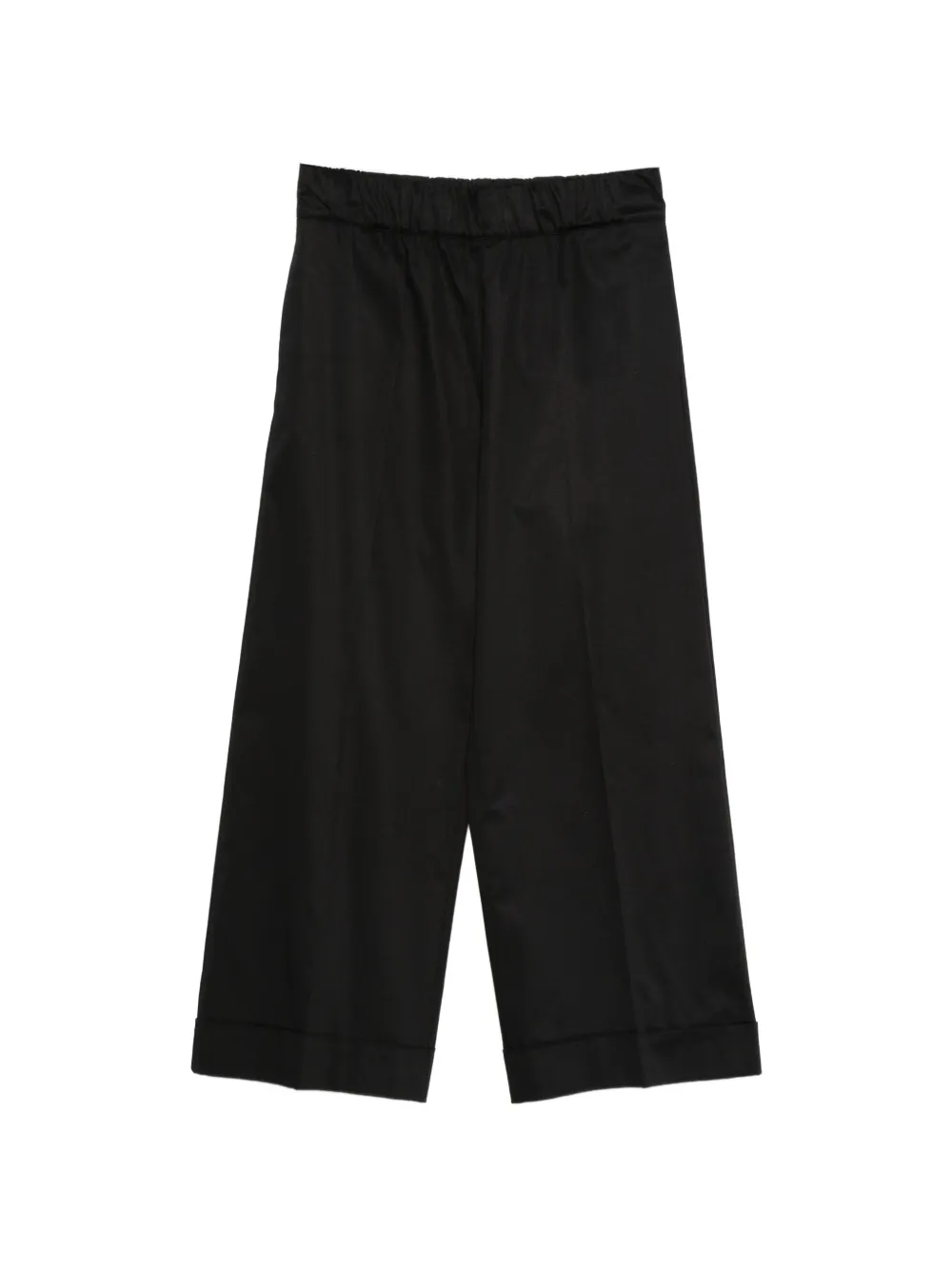 D.Exterior cropped trousers - Nero